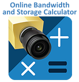 Online CCTV Bandwidth and Storage Space Calculator