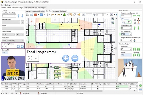 focal length calculator