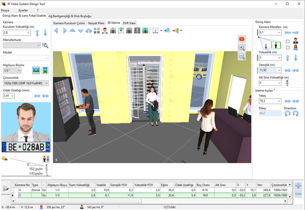CCTV tasarım yazılımı