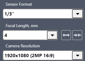 Security Camera Pixel Density Calculator