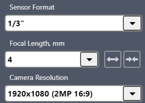 Security Camera FOV Calculator