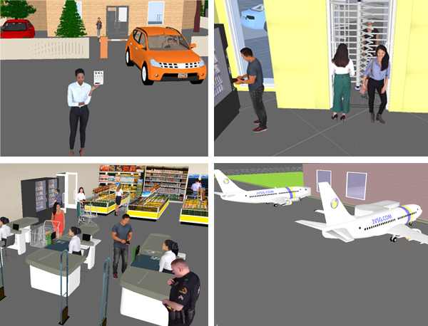 Diseño de sistemas de camaras de seguridad - Simulador camara de seguridad