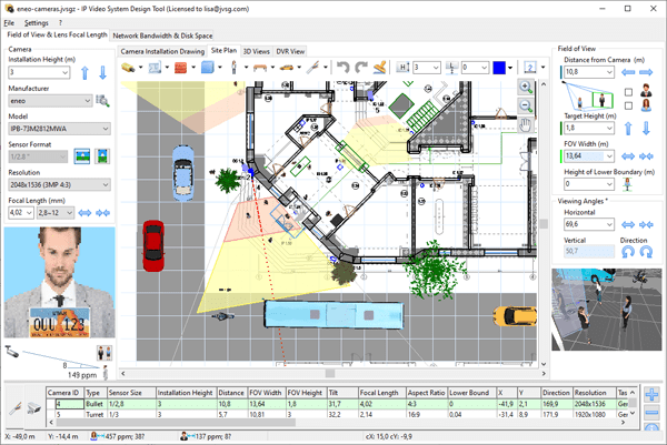 Integration of Hikvision cameras into IP Video System Design Tool