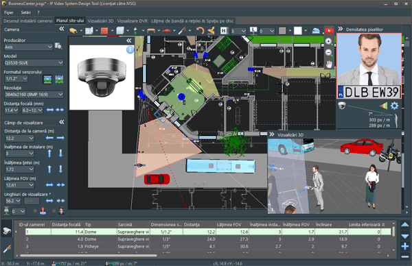 Instrument de proiectare a sistemelor video IP (JVSG)