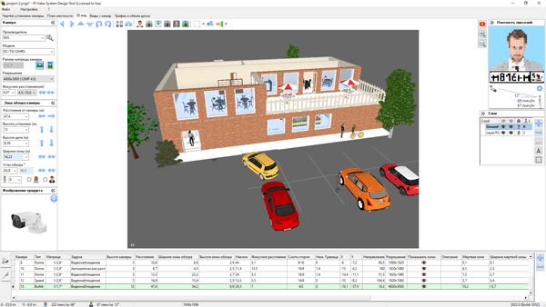 многоэтажность в IP Video System Design Tool