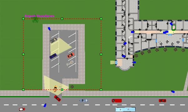 границы отчета PDF в IP Video System Design Tool JVSG